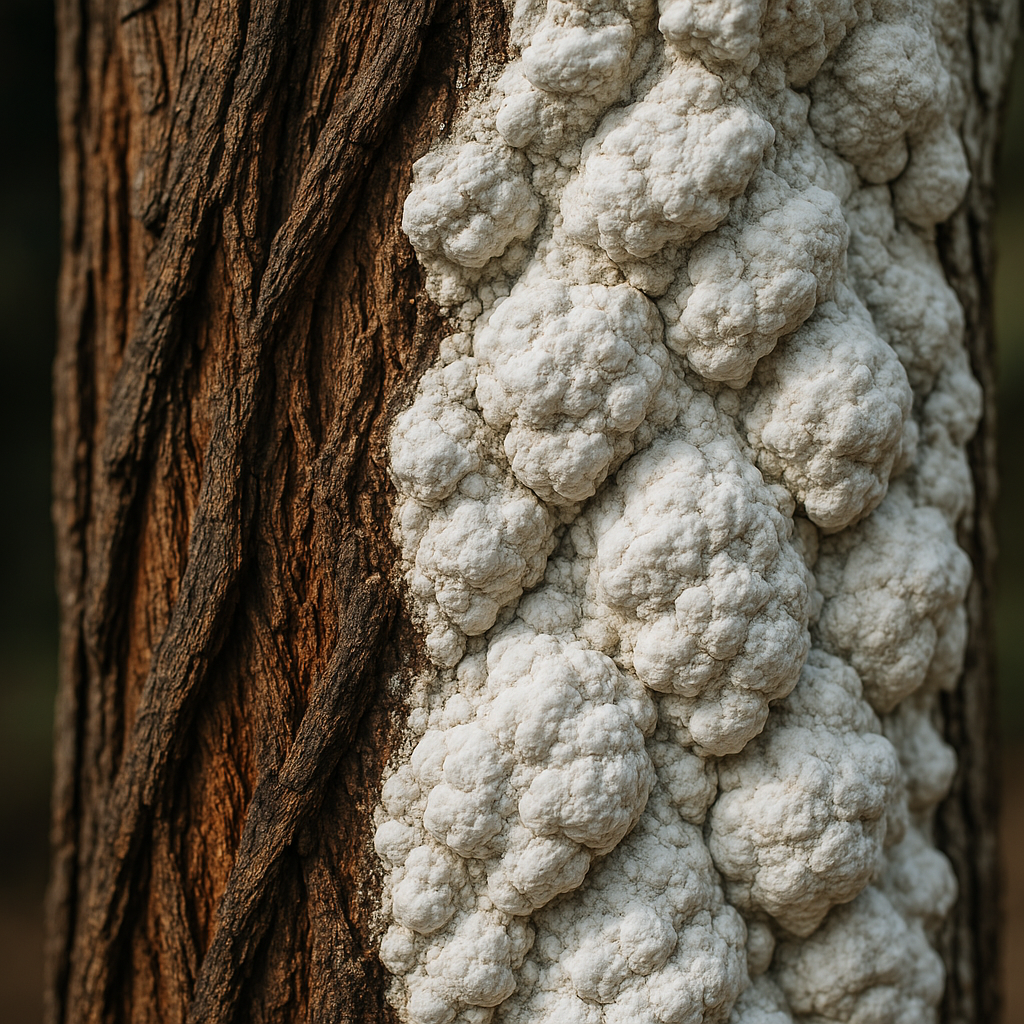 Living Trees Turn Into Stone, Capture 440kg CO2 Each